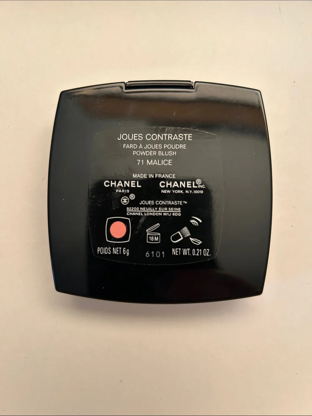 CHANEL Cream Blush - Coral Pink